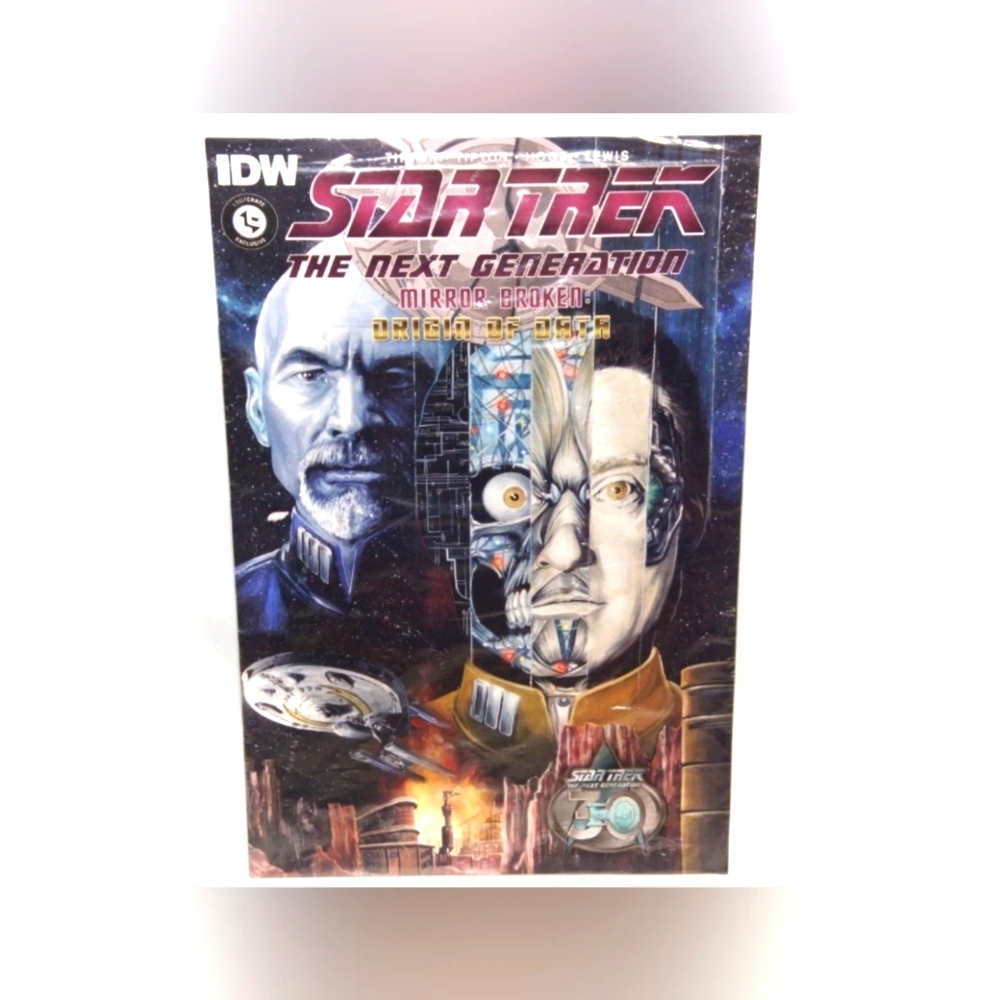 STAR TREK: THE NEXT GENERATION Mirror Broken Origin Of Data Loot Crate-  IDW TPB